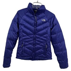 The North Face Aconcagua 550 Fill‎ Down Puffer Jacket Indigo Women's Size XS